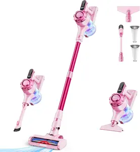 Homeika 2026 Newly Upgraded Trucozie T350 Cordless Stick Vacuum - Cordless Dust Suction, Lightweight Bagless, Rechargeable Vacuum Cleaner for Household Floor Care, Lightweight Bagless Vacuum