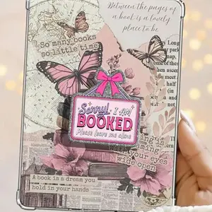 Cute Kindle Grip, Book Lover Phone Holder, Magnetic PopSocket, Cute Kindle Accessories, Magnetic Phone Grip for Readers, Gift for Book Lovers