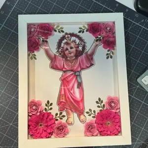 Divino Niño Jesus Shadow Box-8x10”