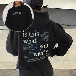 NF Fear Merch Hoodie or Crewneck Unisex T-Shirt, Sweatshirt, Hoodie - Gifts Suitable for Anyone Casual Cotton