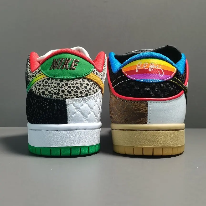 Retro Low‑Top Skate Shoes Multicolor Patchwork Leather & Suede Upper Leopard Detail Gum Rubber Sole Non‑Slip Casual Streetwear Fashion Sneakers
