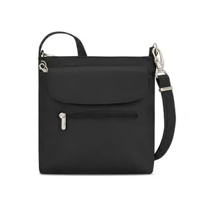 Travelon Anti-Theft Classic Mini Shoulder Bag RFID Blocking Slash-Resistant Lightweight Travel Crossbody Bag