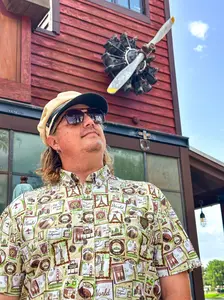World Traveler Button Up Shirt