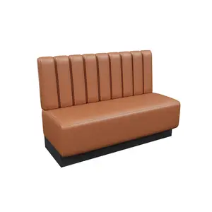 20 pcs.High Quality Customized Restaurant Banquette Sofa Set Booth Seating for Cafe Restaurant Furniture Booth For Restaurant Coffee Shop YJB001