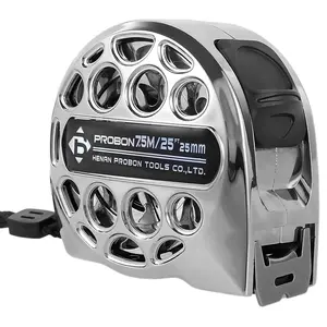 25FT Stainless Steel Measuring Tape, Double Scale Tape Measure, Portable Retractable Measure Ruler for Household Agricultural Industrial Woodworking, Measuring Tool, Work Equipment for Men