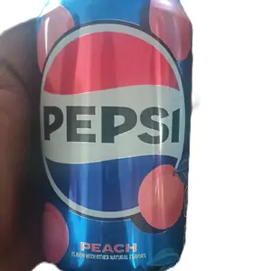 new pepsi peach soda