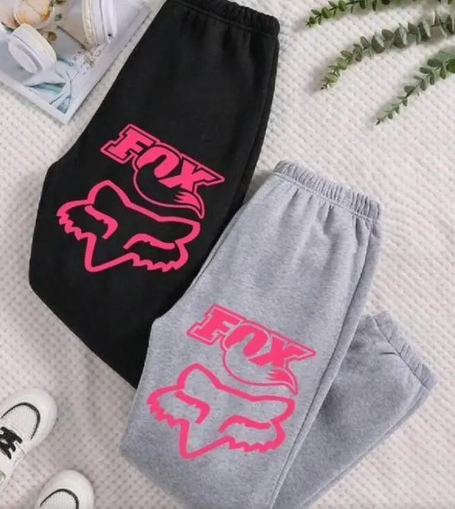 Pinkyy Fox_racing Sweatpants, Energy Unisex Sweatpants, streetwear, graphic clothing, women basic sweatpant