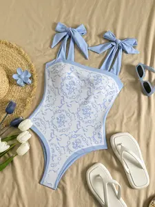 Women's one-piece one-piece swimsuit