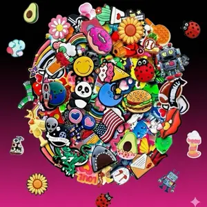 Trending Crocs Shoe Charms - 5 for $10 Personalized Sports Charms for Crocs Quality Durability Easy Application