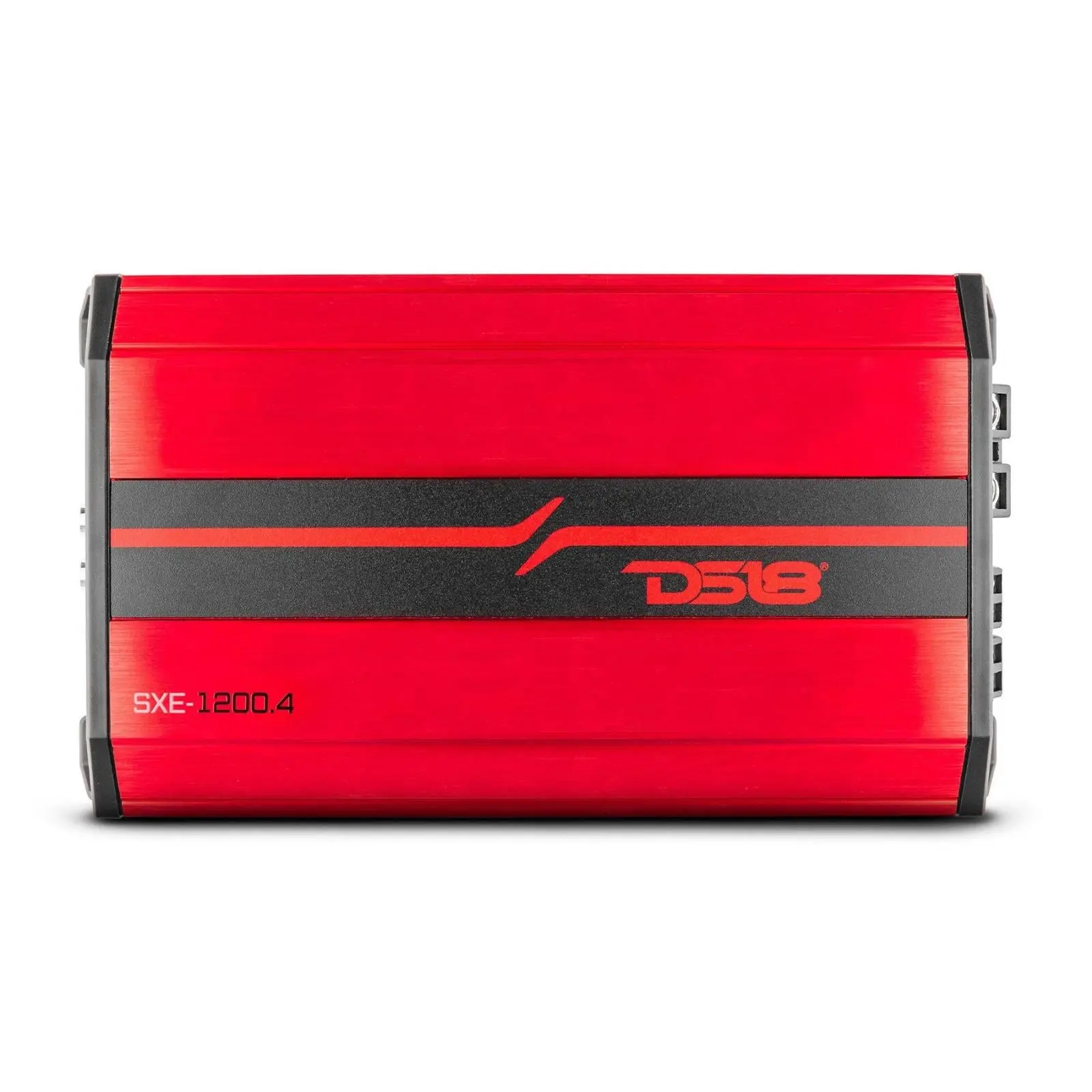 DS18 DS-SXE-1200.4/RD Full-Range Class AB 4-Channel Amplifier 1200 Watts Red DS18 Electronic Adjustable