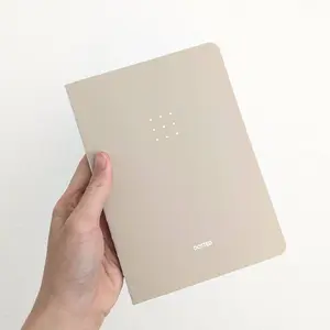 Dotted Notebook - bullet journal, interchangeable covers - with page numbers, index page, pen test page
