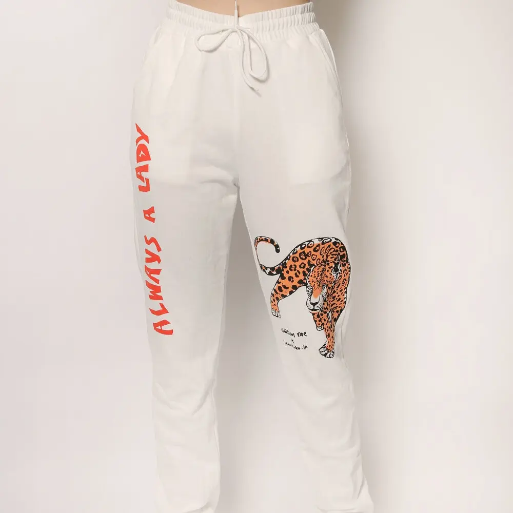 addison rae "always a lady" sweatpants