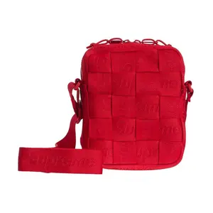 Supreme Woven Shoulder Bag Red by StockX