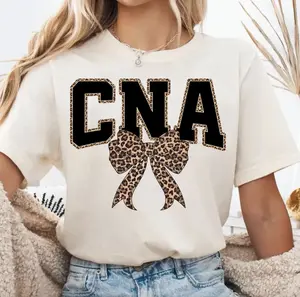 Nurse CNA Leopard Coquette Bow T-Shirt, Nicu RN LPN Nurse Life Shirt, Healthcare Nurses Week Outfit, Nursing School Hoodie, Nurse Appreciation Gifts