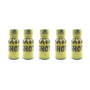 Amazing Botanicals KAVA Wellness Shot - 500mg Kavalactones, Original Flavor, Herbal Wellness Blend, Edible Vegan Safe Natural, Daily Supplement, Edible Dietary Supplement for Calm Support - 5 Count, 10ml