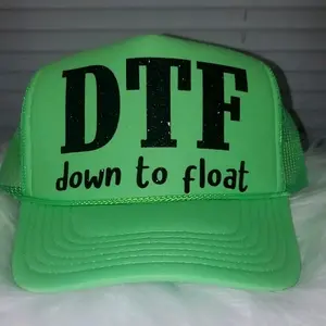 down to float trucker hat
