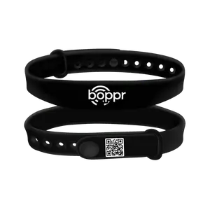 Boppr Wristband - Digital Business Card - Tap To Share - NFC - iPhone & Android