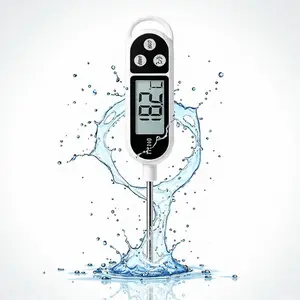 TP300 Digital Food Thermometer – Instant Read Kitchen & BBQ Temperature Probe for Meat, Oil, Water, Milk & Cooking