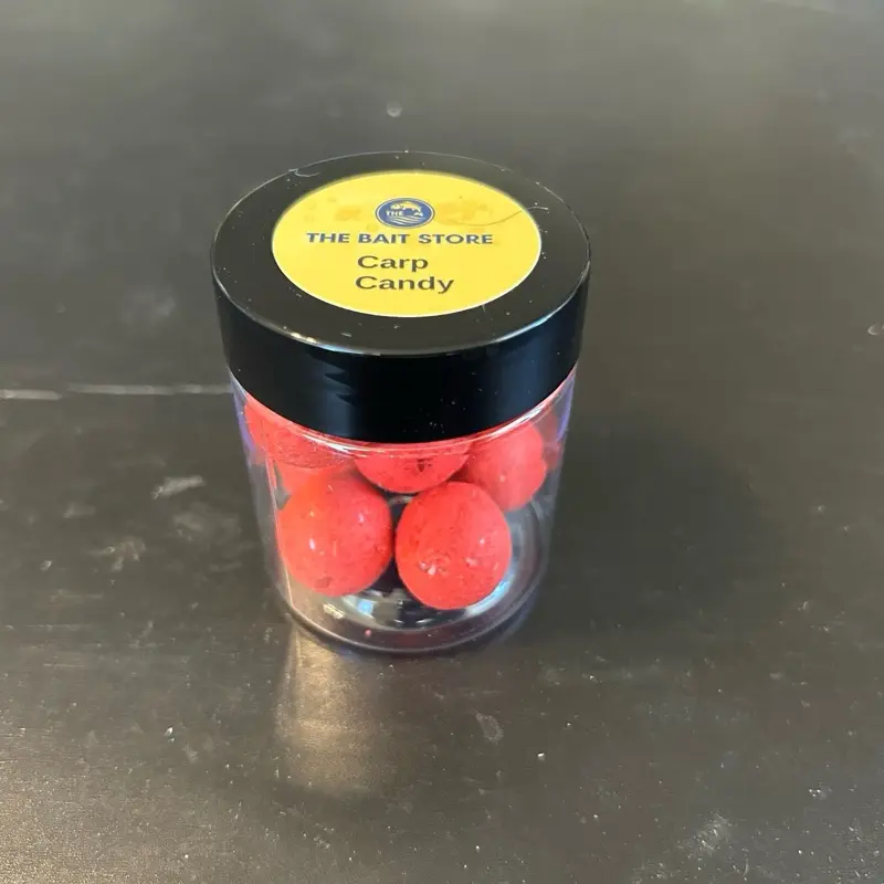 Handcraft Blends 22mm Red Carp Fishing Boilies, 1 Jar, Ideal for Targeting Carp