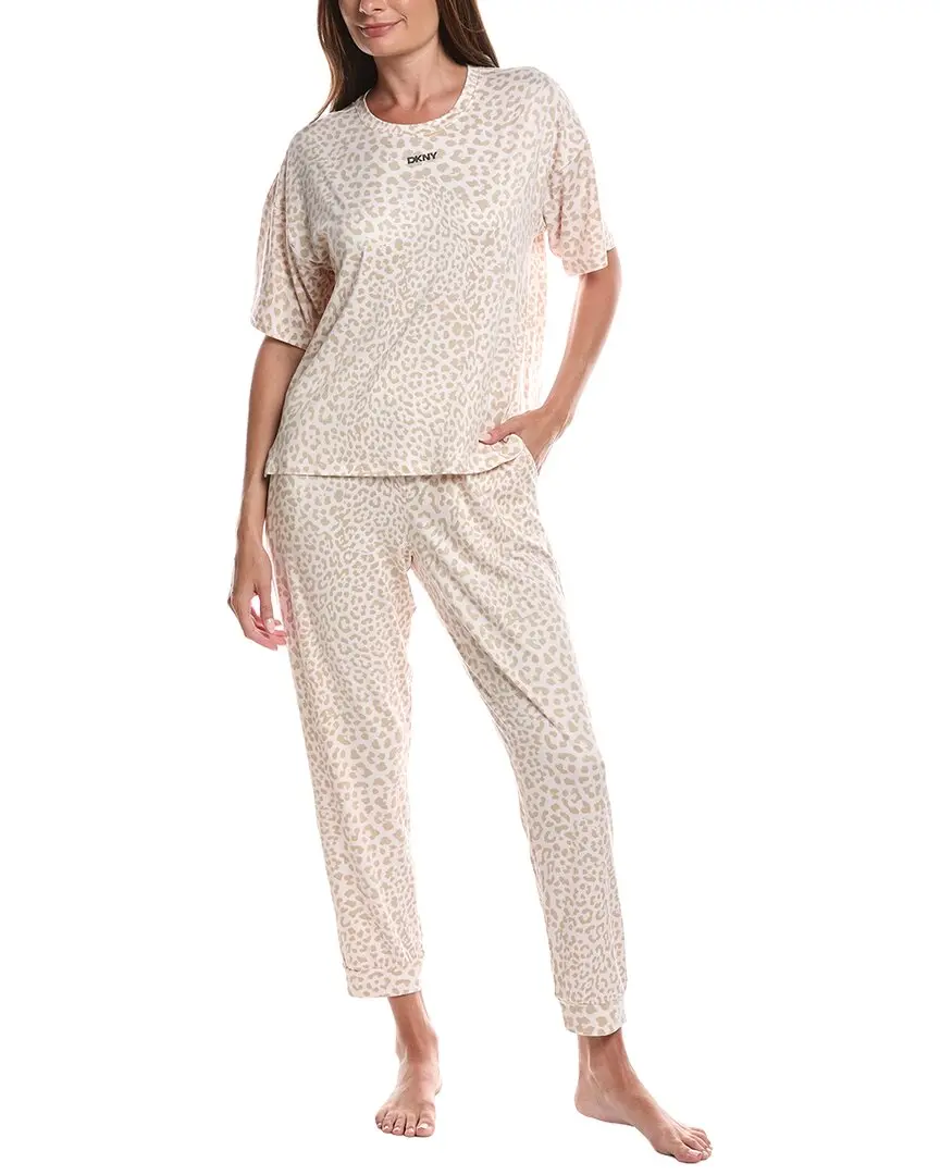 DKNY 2pc Top & Jogger Sleep Set