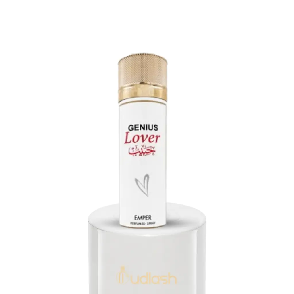 Emper | Genius | Lover Body Spray | Unisex Fragrance | 200ML- 6.6Oz | Eau De Parfum | Sandalwood- Leather, Papyrus