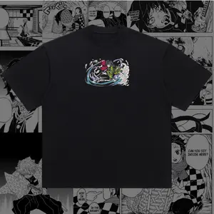 Water Hashira Anime T-Shirt | Samurai Graphic Tee | Japanese Manga Style