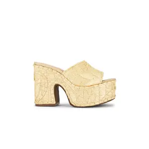 RAYE Maeve Platform Sandal in Raffia RAYE Maeve Platform Sandal in Raffia