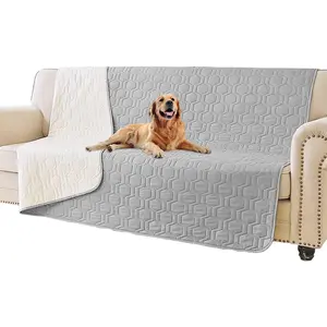 Dog Cat Bed Cover Pet Blanket Waterproof Sofa Couch Furniture Protector for Puppy Large Dog Cat, Reversible
