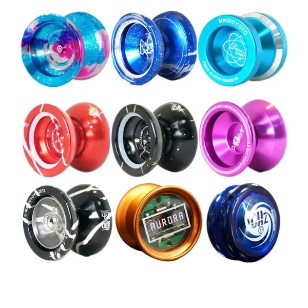 MAGICYOYO Professional Unresponsive Yoyo Aluminum Alloy Long Sleep Time High Speed Trick Yoyo for Advanced Players