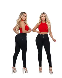 Jeans Levantacola Colombiano Women's High-Waist Skinny Fit Denim