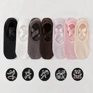 CloudStep Pilates Grip Socks – 3 Pack