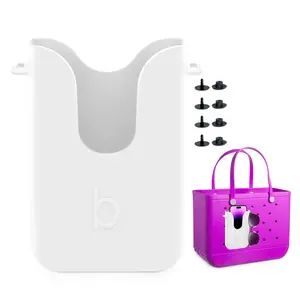 Bogg Silicone Mobile Phone Holder for Beach Bags, Compatible with Phone Cases and Handbags, Compatible with all phone models,Ideal Accessory for Bogg Bags