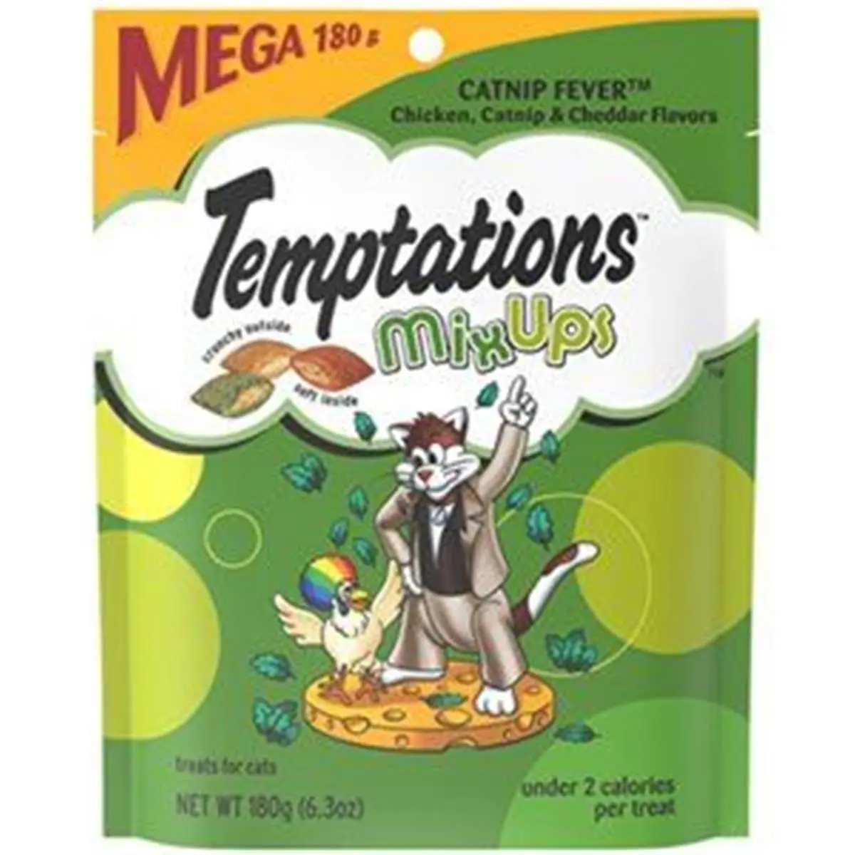 Mars Petcare US 255079 Temptations Mixups Catnip Cat Snack, 6.3 oz