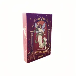 Enchanted Journey Tarot Cards Set, Tarot Card Decks, Tarot Card Game, 44 English Message Cards for Insight & Clarity, Ideal for Beginners, Parties & Gifts