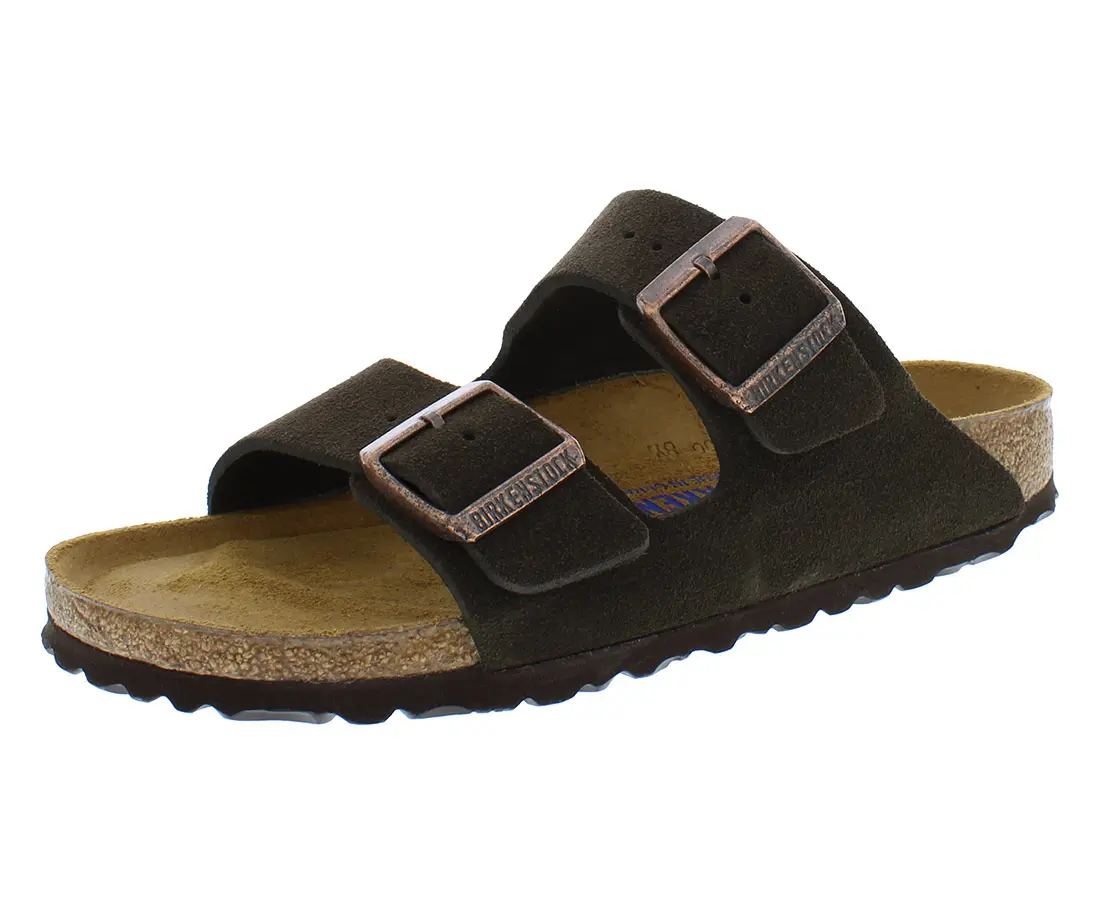 Birkenstock Arizona BS Unisex 2-Strap Slide Sandal with Soft Footbed and Narrow Fit, Classic Comfort Footwear, Walking Shoes, Slip On, Casual, Open Toe, Classic Slide
