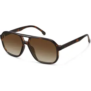 FOZONO Oversized Aviator Sunglasses for Women Men | Retro 70s Double Bridge Shades UV400