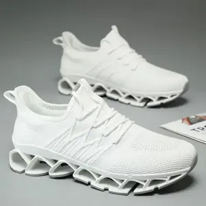 Men's Running Shoes Tennis Walking Fashion Sneakers Breathable NonSlip Gym Sports Work Trainers,Knitted Mesh Breathable AndComfortable Platform Sneakers Runner Footwear Boy Athletic Closed Casual
