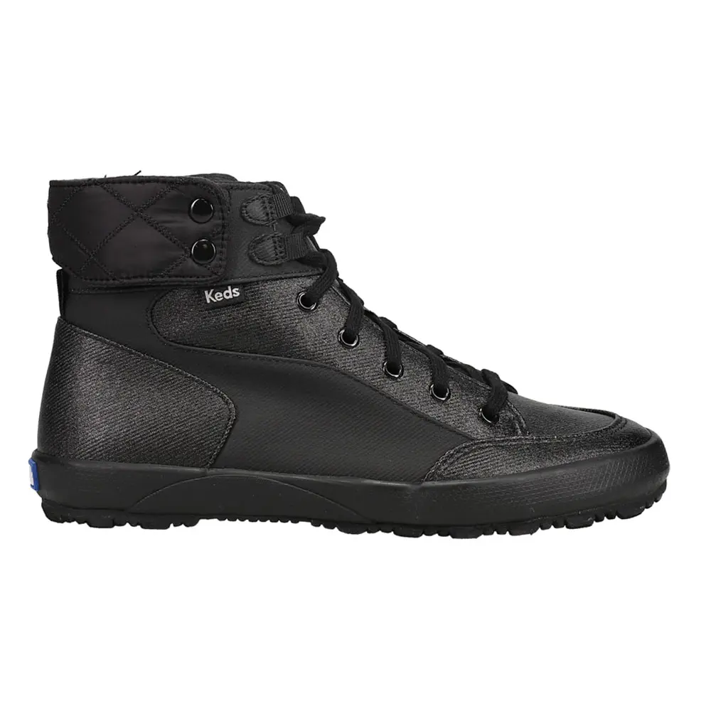 Keds Womens Scout Iv Switch Splash Lace Up Casual Boots Ankle - Black