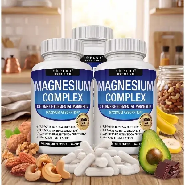 Magnesium Complex – Premium 8-Type Magnesium Formula | Doctor-Recommended Daily Magnesium Support