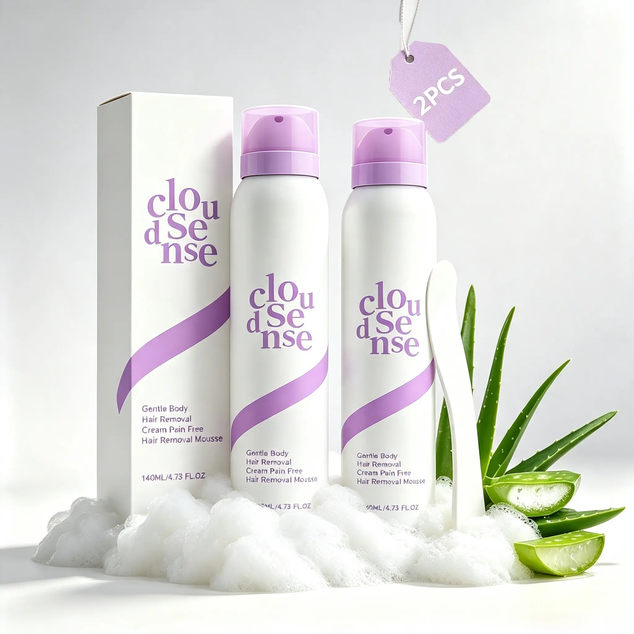 2 Pack Bikini Pain-Free Hair Removal Cream Gentle Body Hair Remover with Aloe Vera and Hyaluronic Acid CitrusScent Easy to Use Smooth Skin Care Solution for Sensitive Skin Summer Beauty Essentials for Women and Men Easy At Home Use Back to shcool