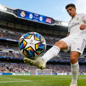 Champions League Soccer Ball with Size 5, Perfect for Outdoor Weekend Matches, High-Performance Ball for Soccer Lovers