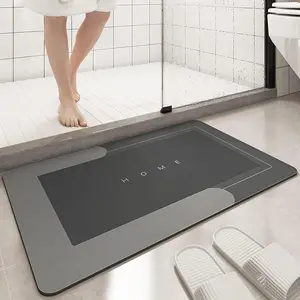 Multifunctional Bathroom Mat: Super Absorbent, Quick Drying, Non-slip Grip, Machine Washable, Stylish and Beautiful - Suitable for Every Room in The Home!