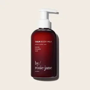 BY / ROSIE JANE Calm Body Milk, Lightweight Moisturizing Body Care with Neroli & Turmeric