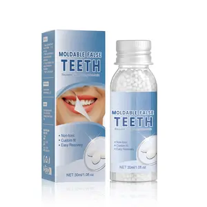 30ml Moldable Dental Glue, Instant Gap Filler & Emergency Tooth Fix, Pro SFX Film Makeup & Temp Denture Repair Kit, Seamless Modification