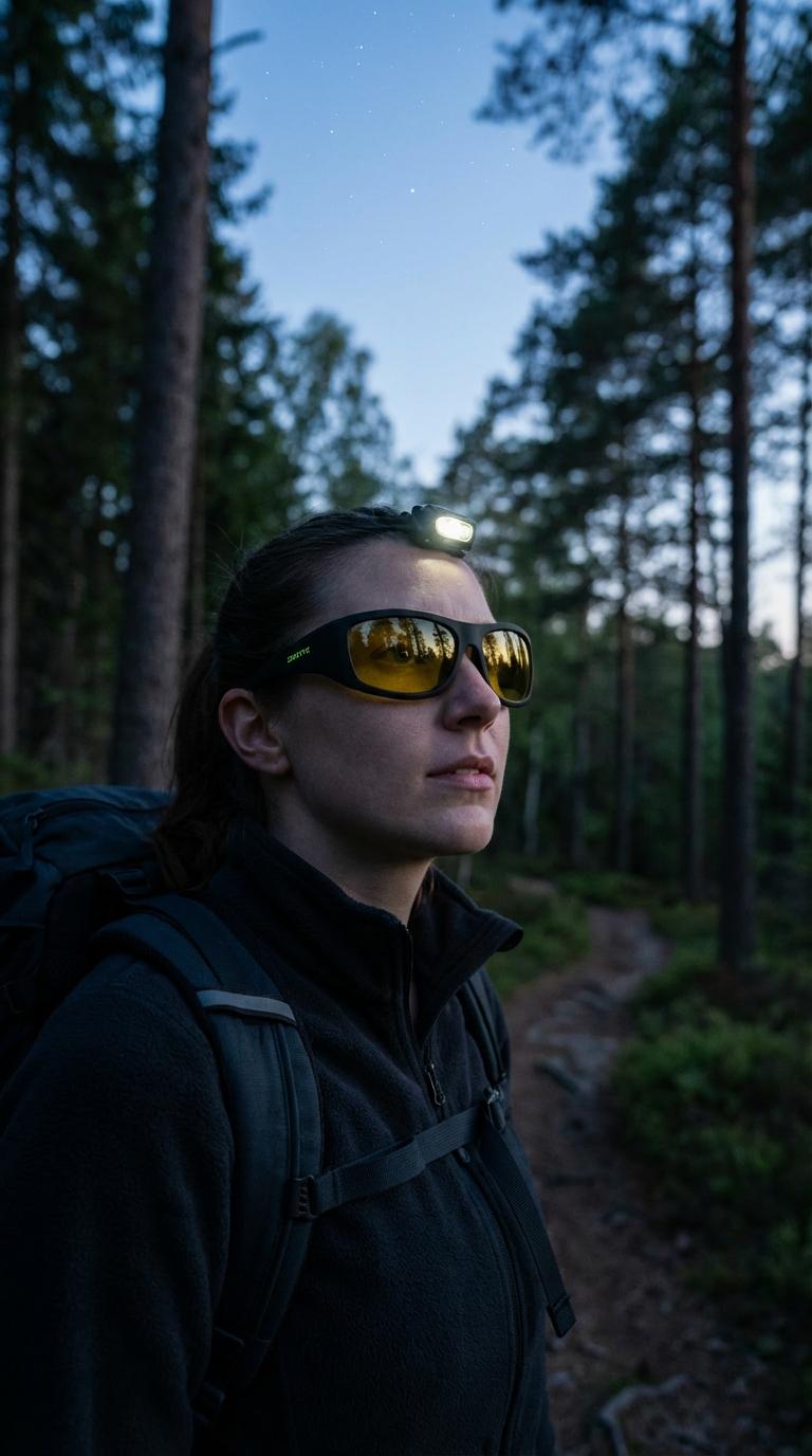 ZENOTTIC Silicone Windproof Sports Glasses Night Vision Lightweight Flexible Frame UV Protection Anti-Dust Cycling Outdoor Eyewear Unisex