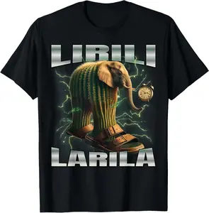 100% cotton Lirili Larila T-Shirt women graphic shirts