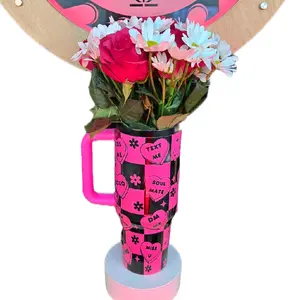 Candy Hearts Valentines 40oz Tumbler