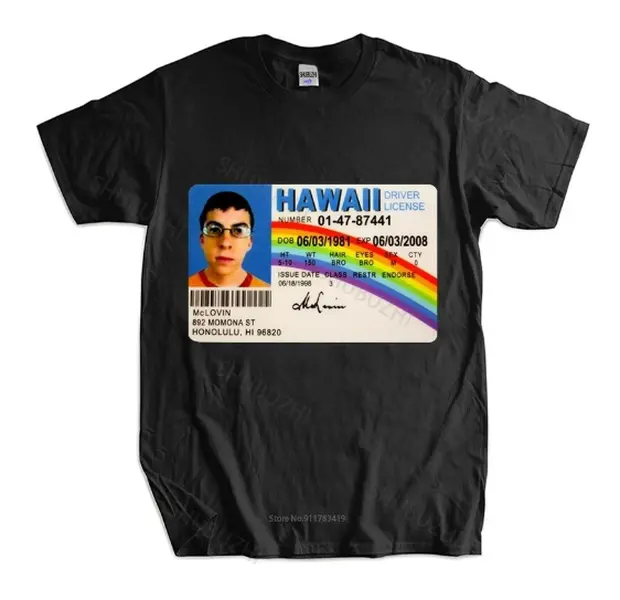 McLovin's Fake ID Graphic T-Shirt | Unisex