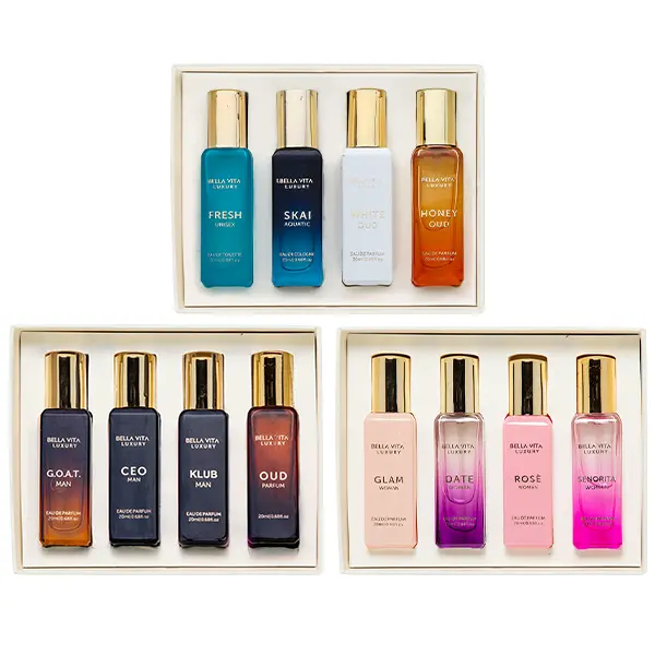 Bellavita Luxury Mega Collection 12 Day Advent Calendar Gift Set | Ultimate Perfume Combo | Men's Gift Set, Women's Gift Set & Unisex Gift Set | Multiple Eau De Parfums for Every Mood | Long-Lasting | Vegan & Cruelty-Free