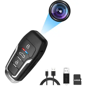 Hidden Camera Car Key,Smart Baby Nanny Cam for Surveillanc Outdoor Indoor